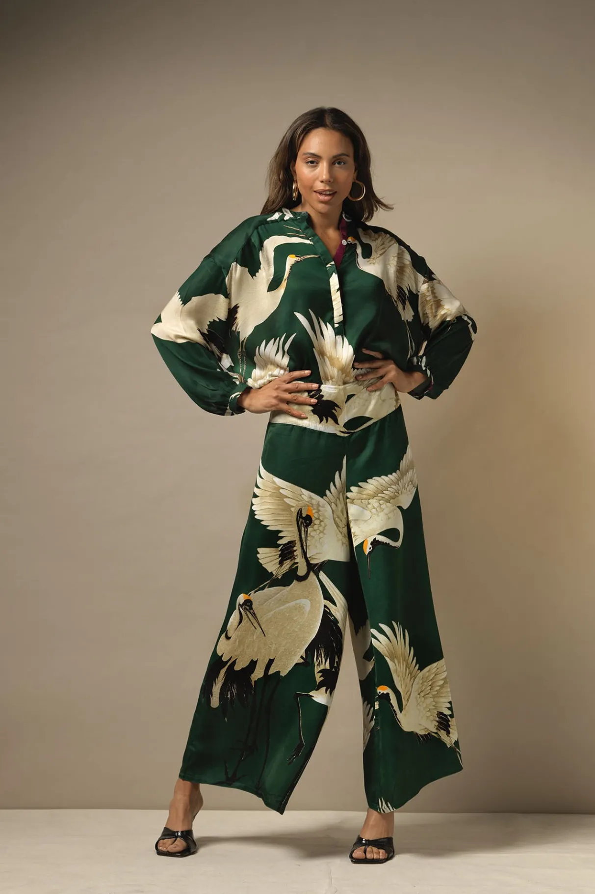 stork_forest_palazzo_pant_2.webp Clearance One Hundred Stars Stork Forest Palazzo Pant