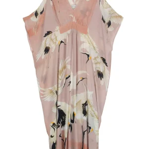 Cheap One Hundred Stars Stork Pink Margeux Kaftan