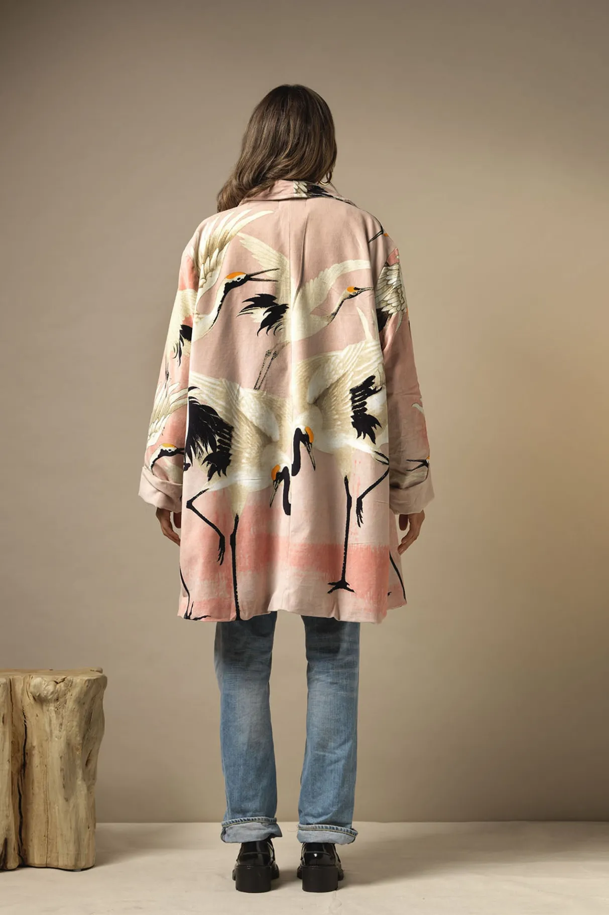 stork_pink_velvet_boyfriend_jacket_1.webp New One Hundred Stars Stork Pink Velvet Boyfriend Jacket