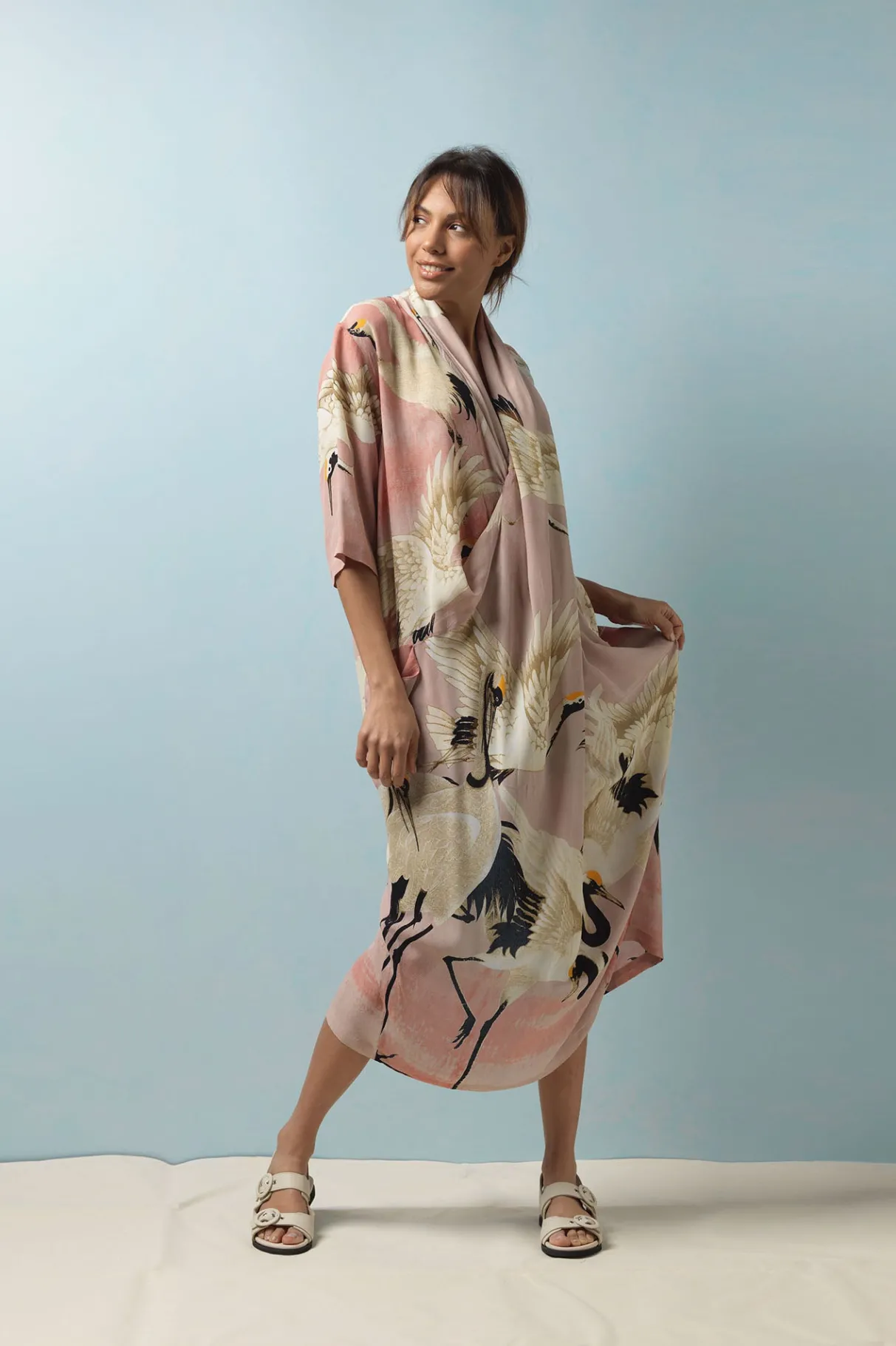 stork_plaster_pink_rachel_dress_0.webp Cheap One Hundred Stars Stork Plaster Pink Rachel Dress