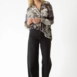 Best Sale One Hundred Stars Sunburst Grey Darcy Shirt