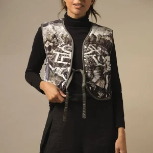 Clearance One Hundred Stars Sunburst Grey Gilet
