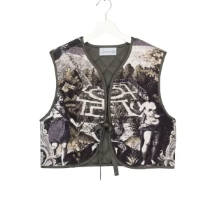 Clearance One Hundred Stars Sunburst Grey Gilet