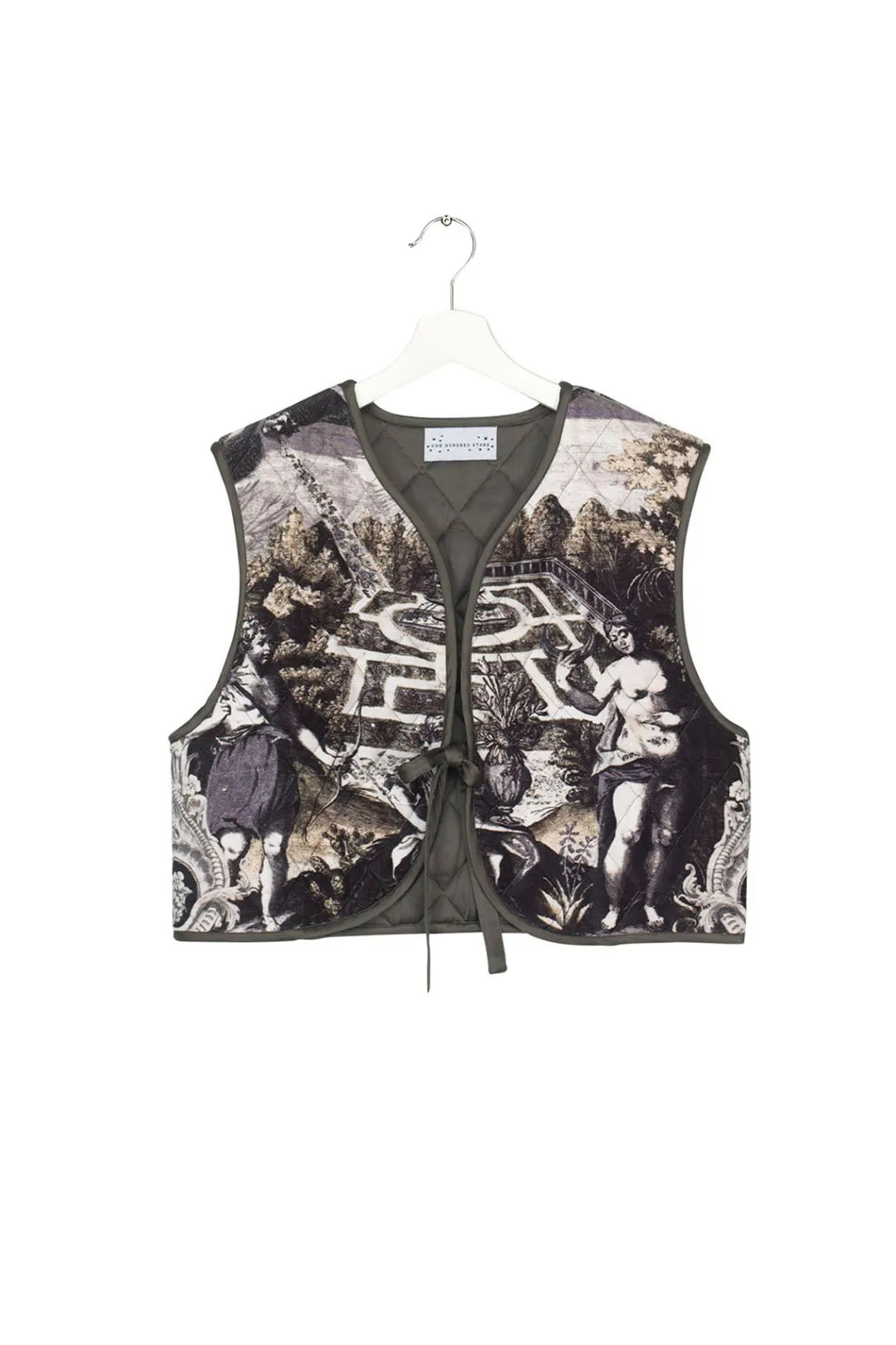 sunburst_grey_gilet_2.webp Clearance One Hundred Stars Sunburst Grey Gilet