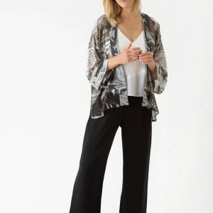 Outlet One Hundred Stars Sunburst Grey Kimono