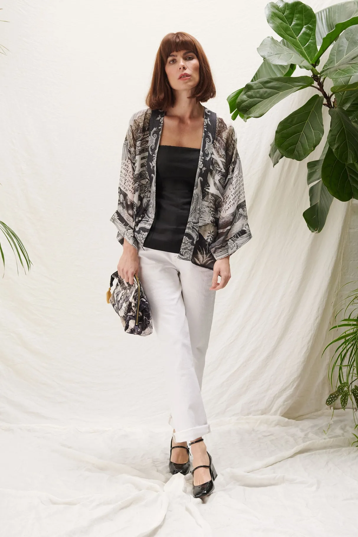 sunburst_grey_kimono_4.webp Outlet One Hundred Stars Sunburst Grey Kimono