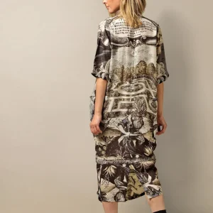 Sale One Hundred Stars Sunburst Grey Rachel Dress