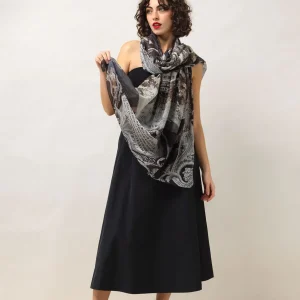 Sale One Hundred Stars Sunburst Grey Scarf