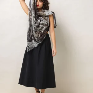 Sale One Hundred Stars Sunburst Grey Scarf