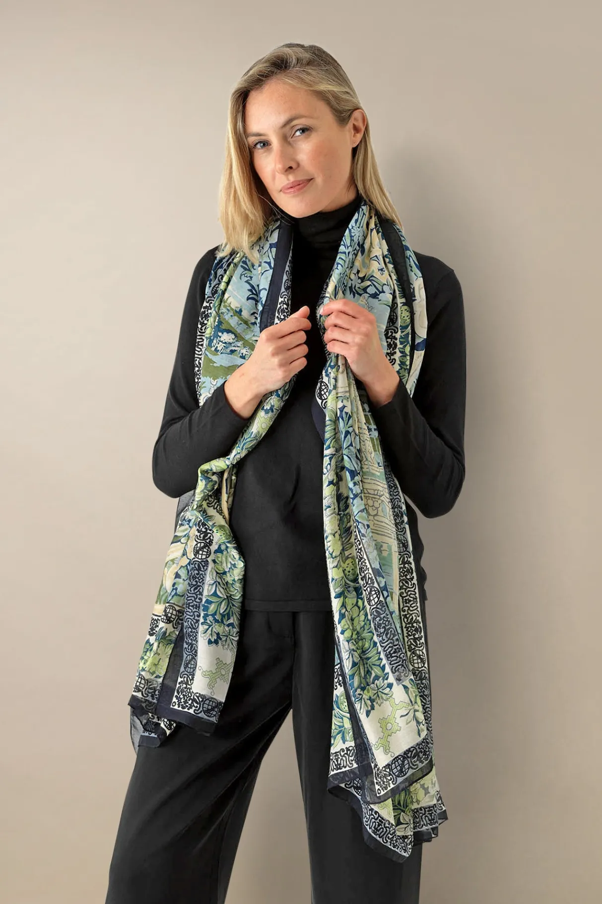 tapestry_sea_scarf_0.webp Store One Hundred Stars Tapestry Sea Scarf