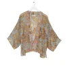 Cheap One Hundred Stars Tudor Rose Grey Kimono