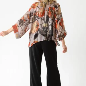 New One Hundred Stars Tulip Red Kimono