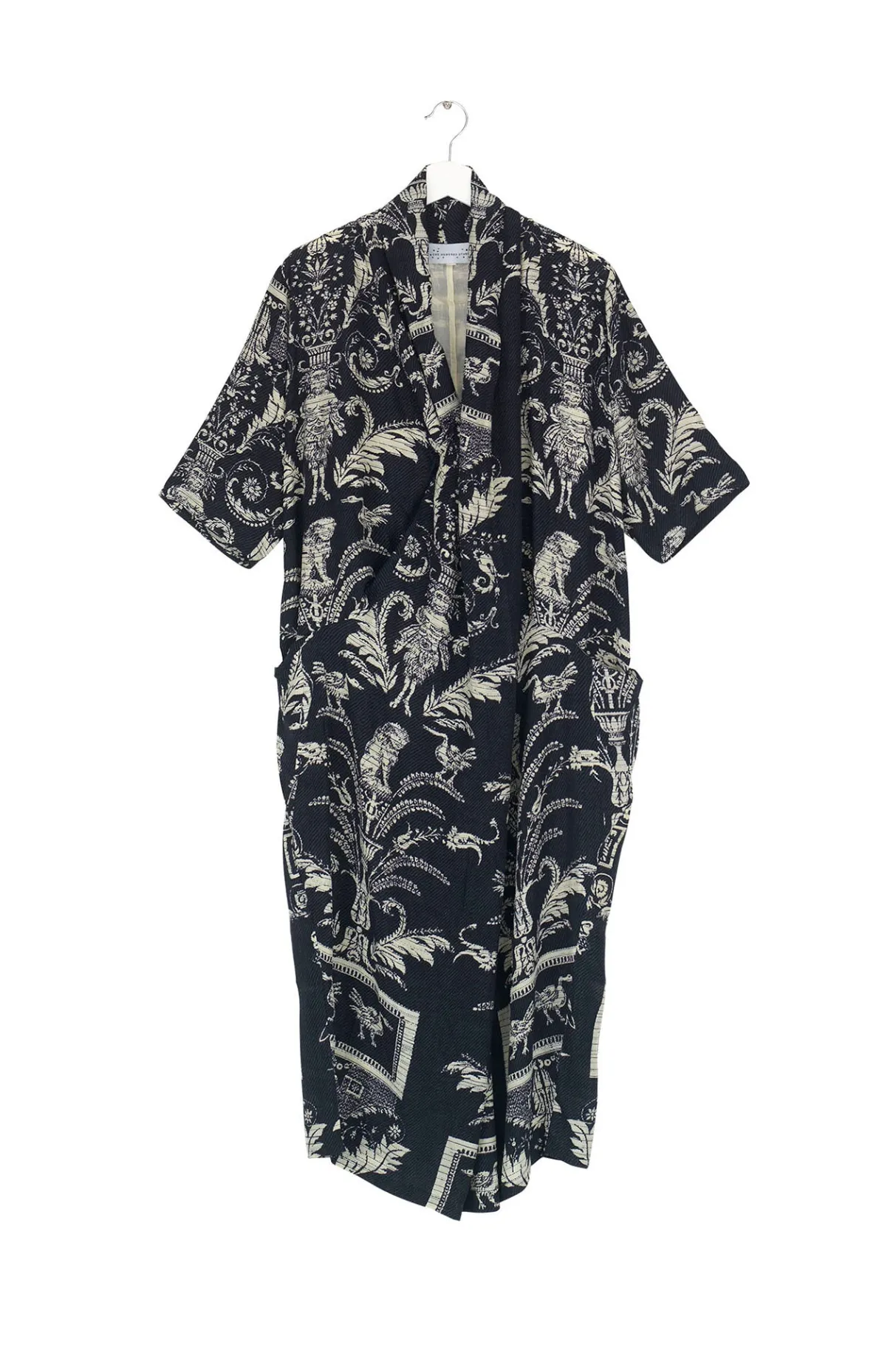 vintage_damask_black_rachel_dress_2.webp Flash Sale One Hundred Stars Vintage Damask Black Rachel Dress