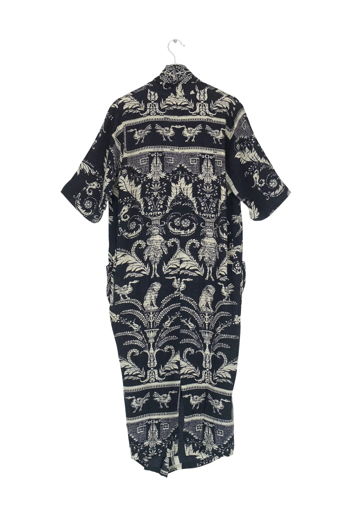 vintage_damask_black_rachel_dress_3.webp Flash Sale One Hundred Stars Vintage Damask Black Rachel Dress